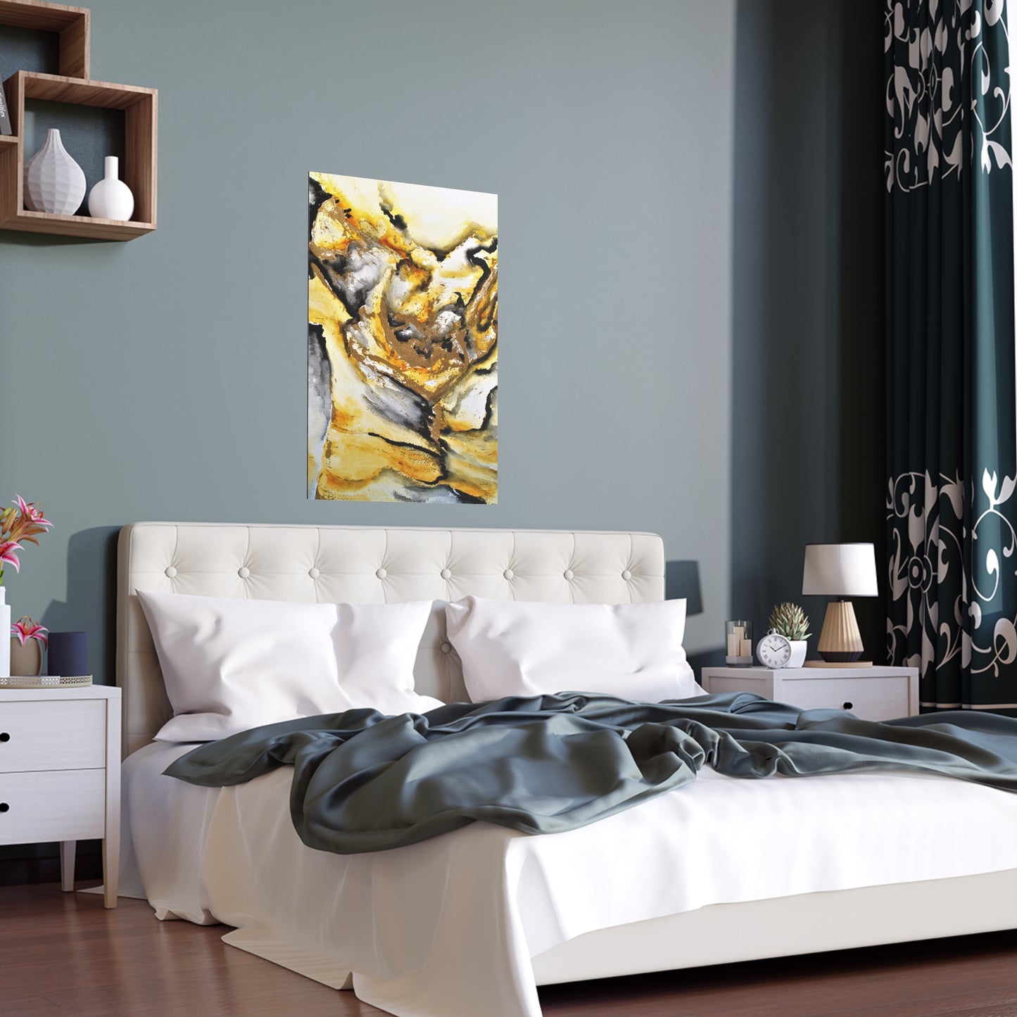 Tiger Stripe Silk Posters