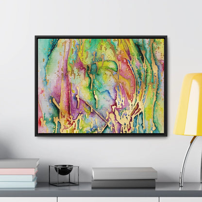 Acid Face Gallery Canvas Wraps, Horizontal Frame