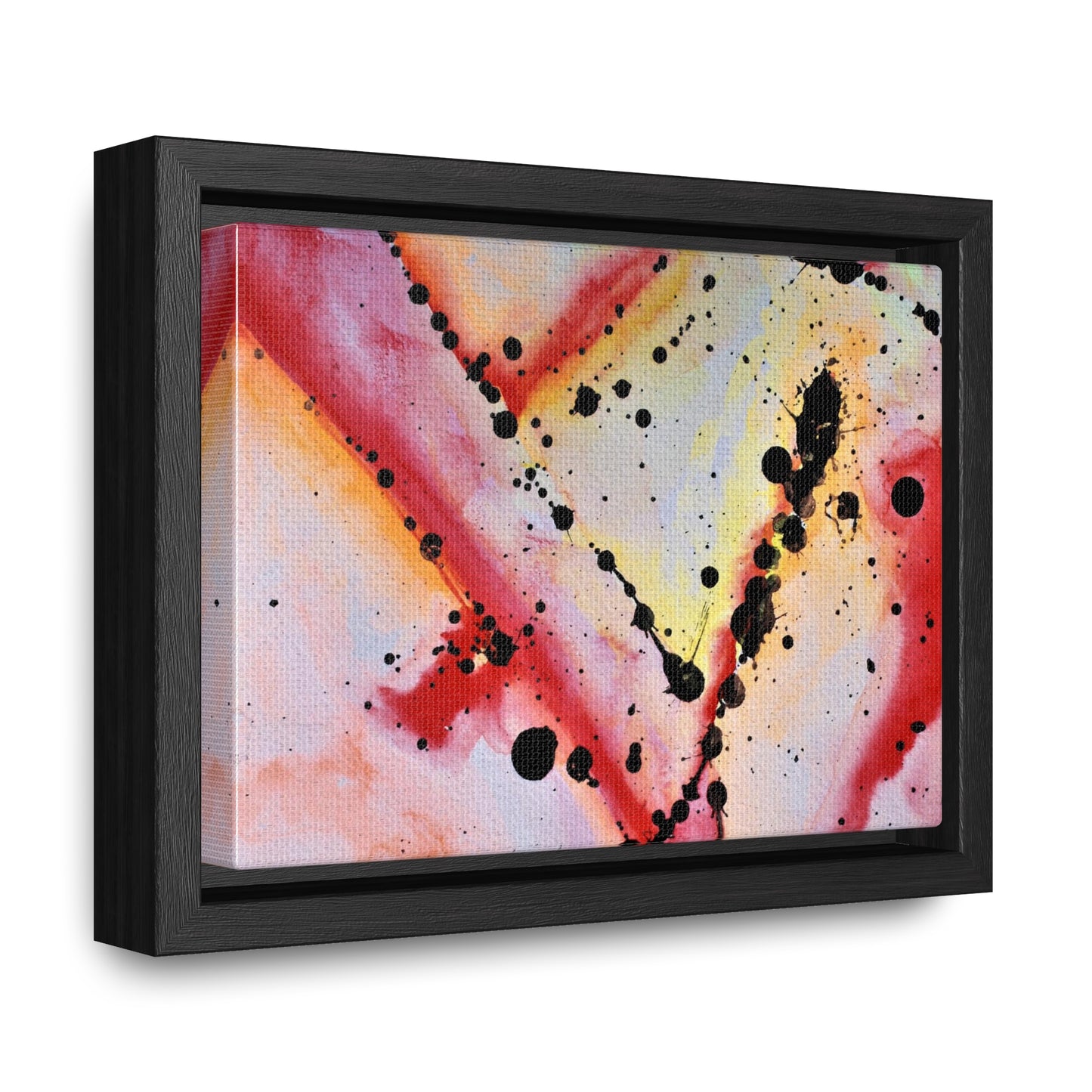 Red Hot Love Gallery Canvas Wraps, Horizontal Frame