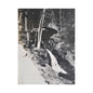 Narada Falls Yellowstone Satin Canvas Stretched 12″ x 16″ (Vertical) 1.5"