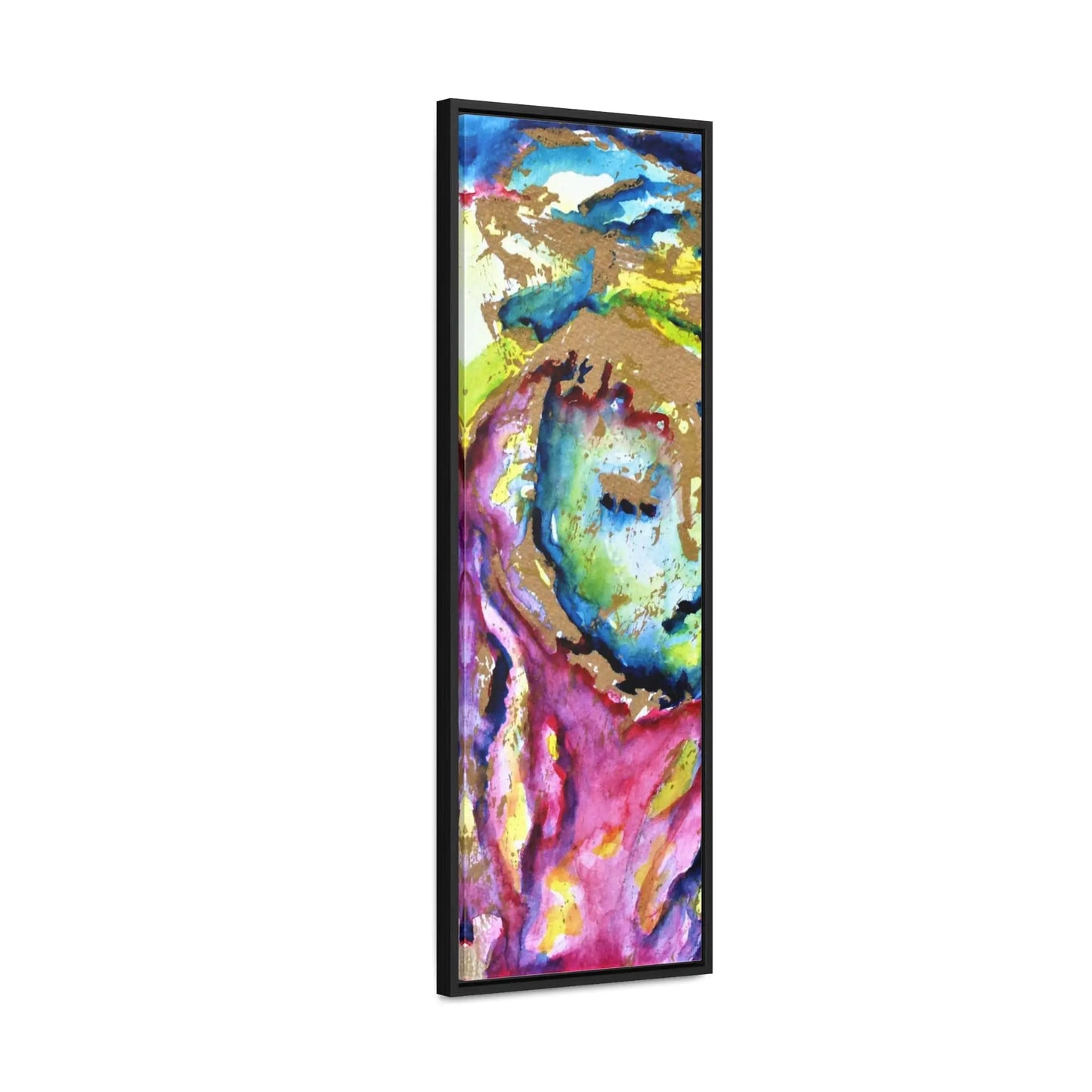 Mothers Face Gallery Canvas Wraps, Vertical Frame