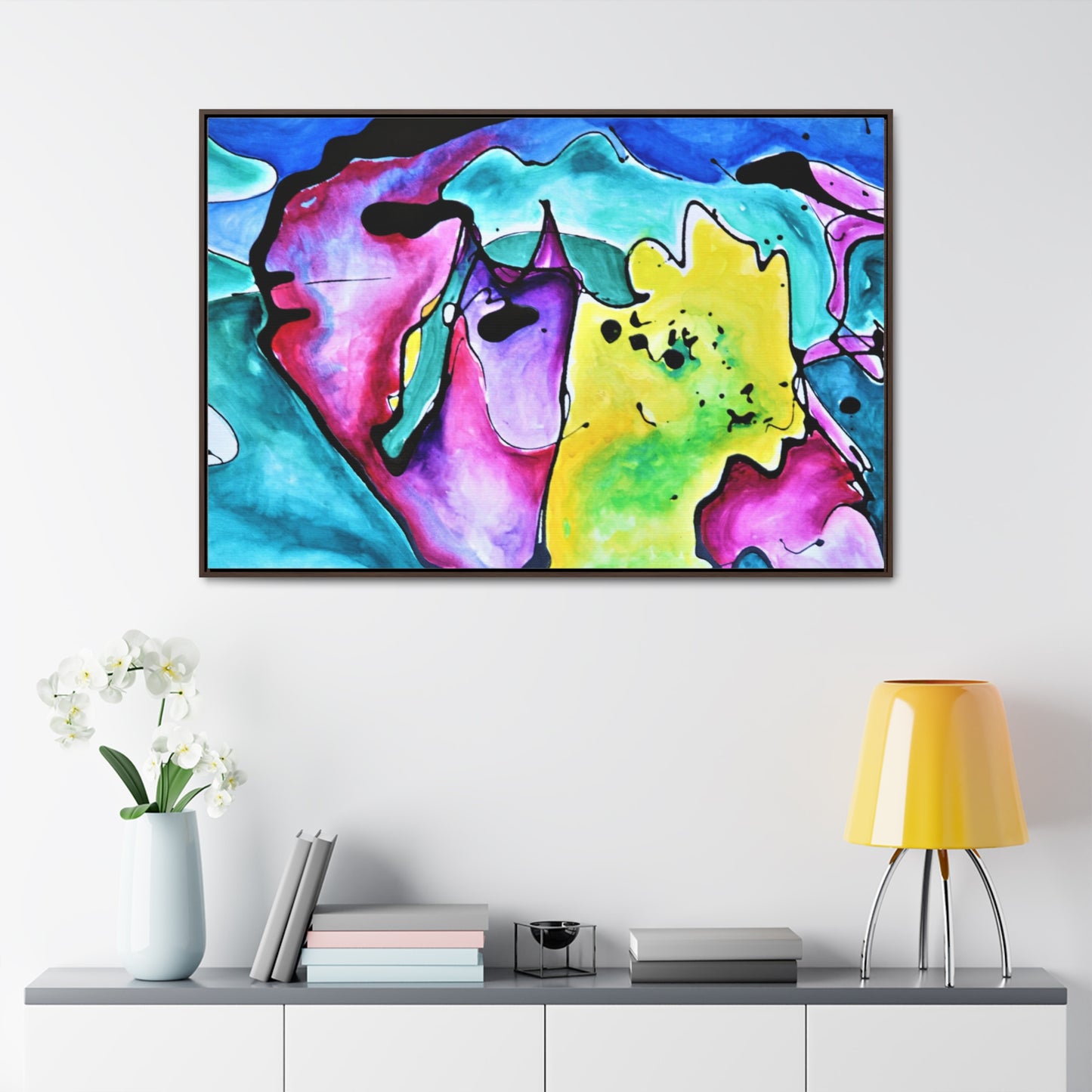 Cat Dog Gallery Canvas Wraps, Horizontal Frame