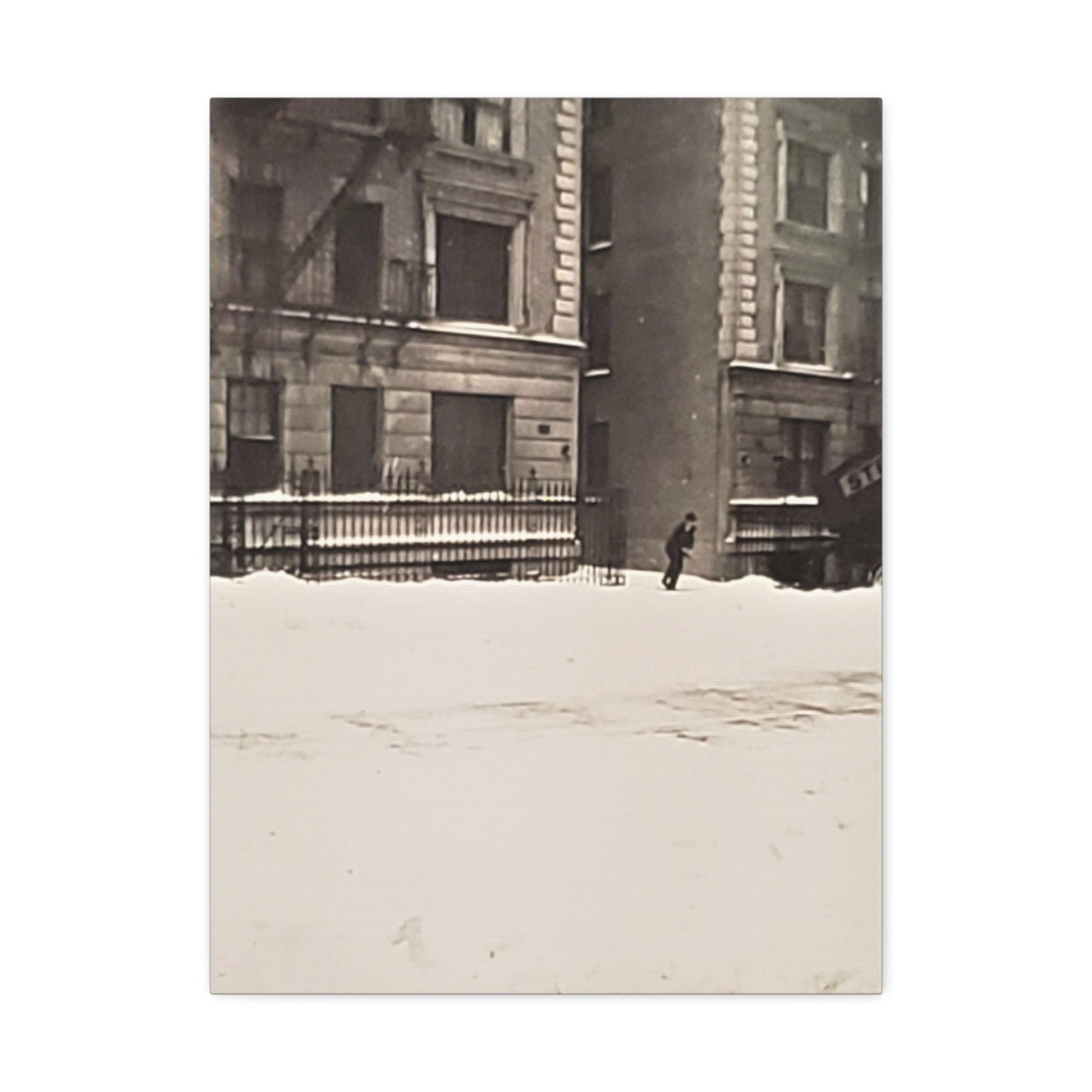 430 W 119th St New York Stretched Canvas