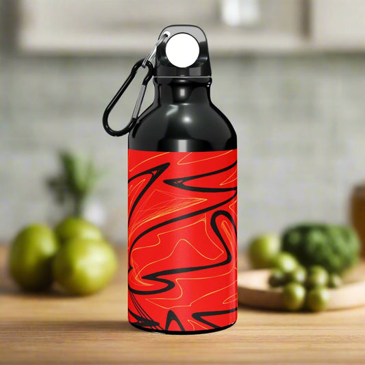 Distorted Musical Lines Oregon Sport Bottle