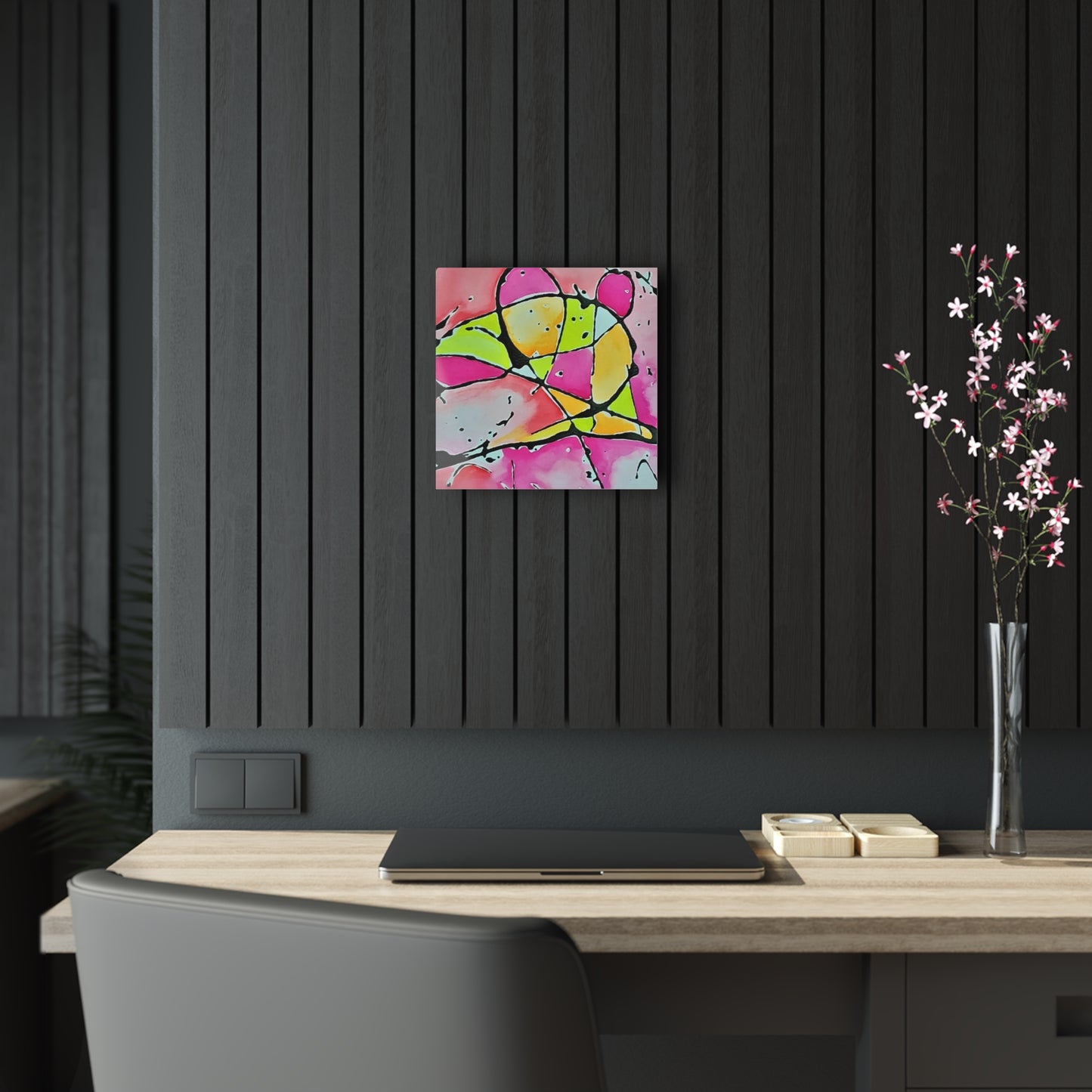 Pink Mouse Acrylic Prints