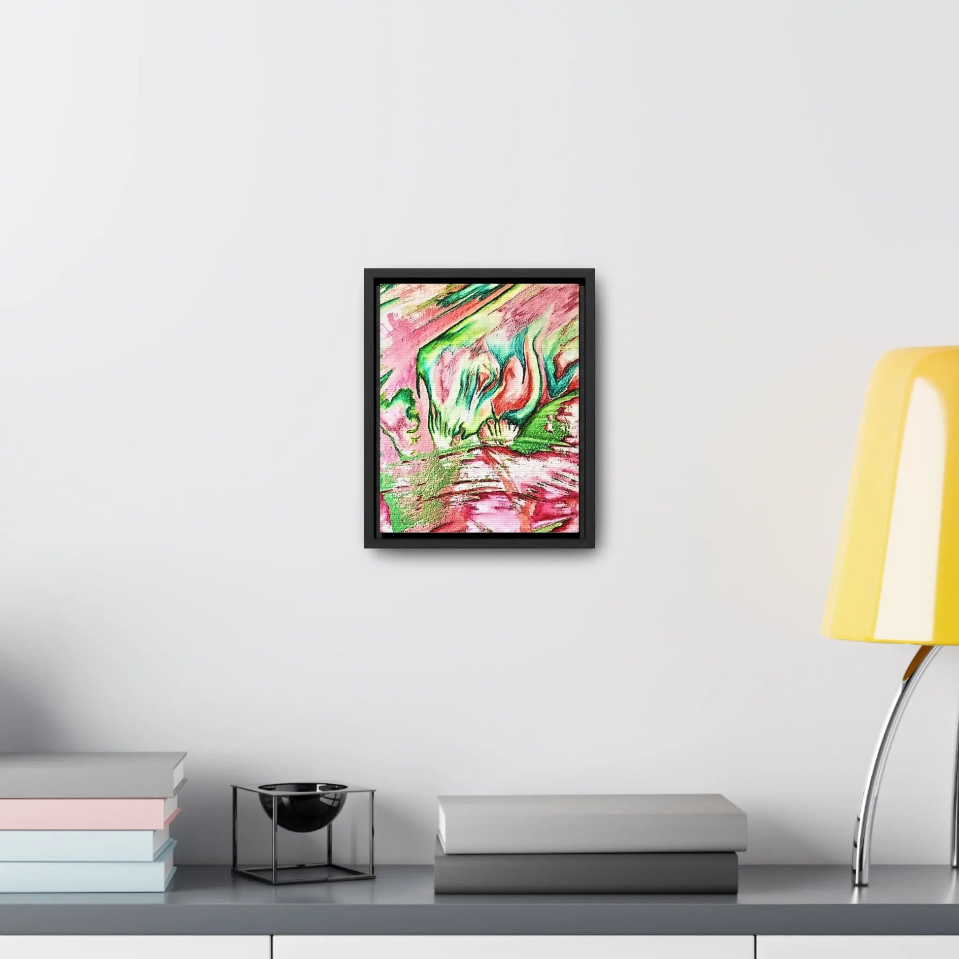 Pink Forest Gallery Canvas Wraps, Vertical Frame