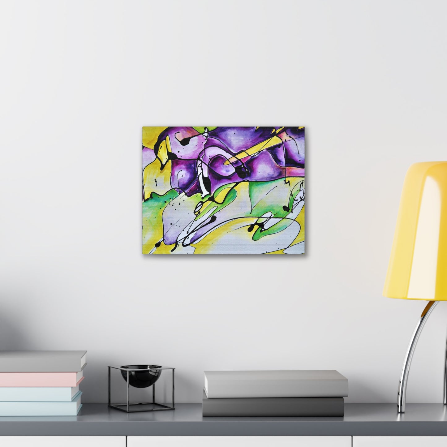 Purple Mountains Canvas Gallery Wraps