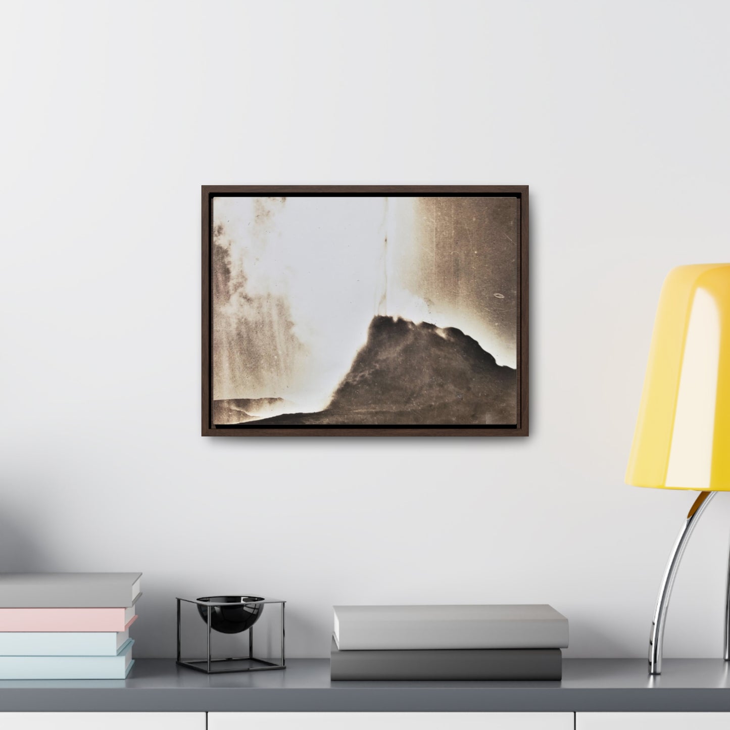 White Dome Geyser Yellowstone Gallery Canvas Wraps, Horizontal Frame