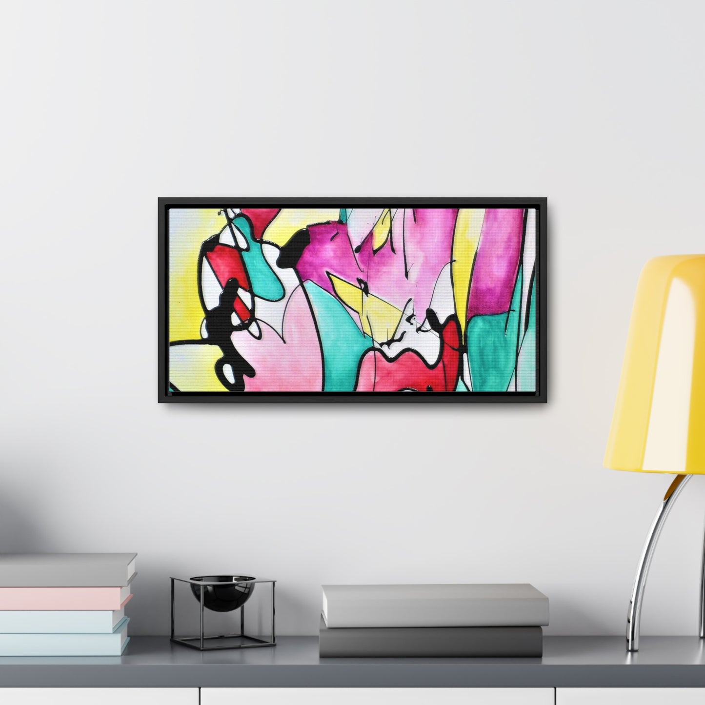 Glass Gallery Canvas Wraps, Horizontal Frame