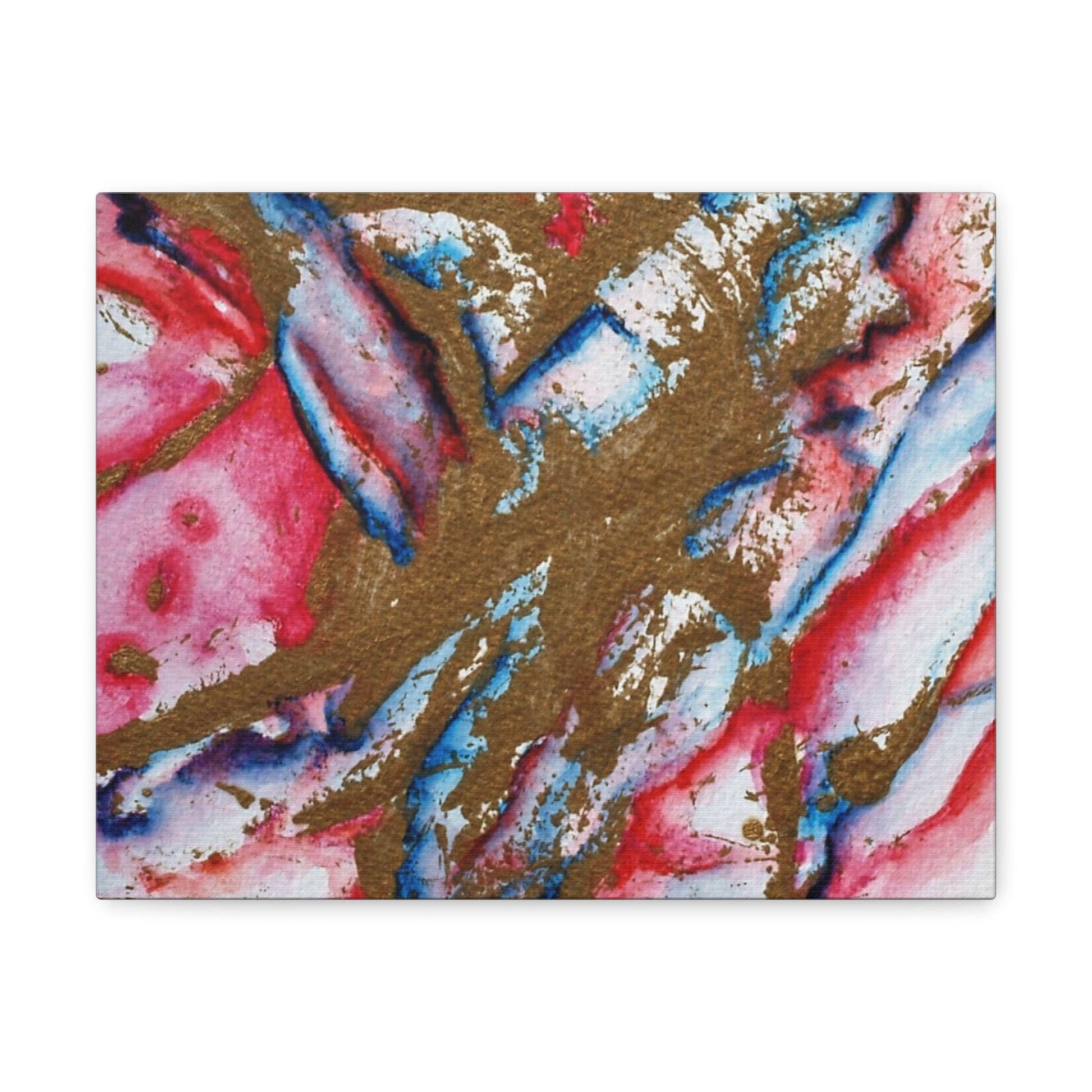 Abstract Love Canvas Gallery Wraps - 14″ x 11″ 1.25" - Canvas