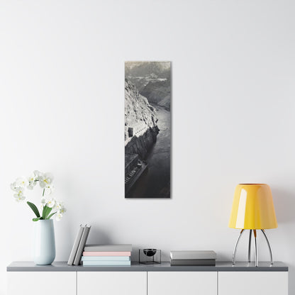 Boulder Dam Canvas Gallery Wraps 12″ x 36″ 1.25"