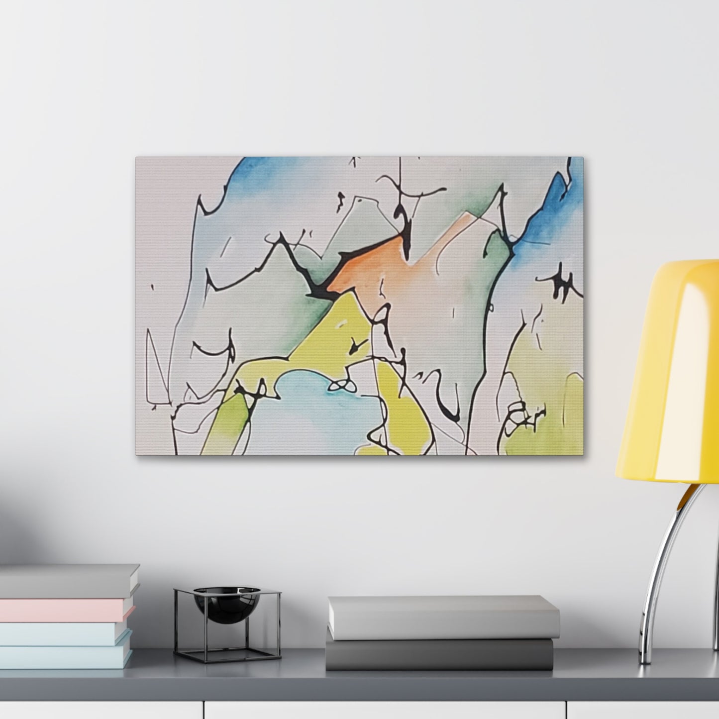 Misty Mountains Canvas Gallery Wraps