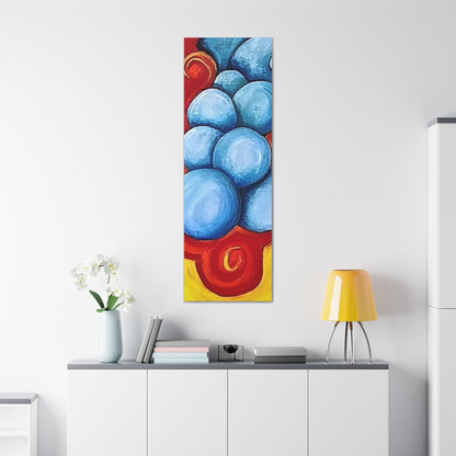 Blue Balls Canvas Gallery Wraps