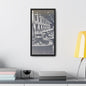 Boulder Dam Powerhouse Gallery Canvas Wraps Vertical Frame 10″ x 20″ 1.25" Black