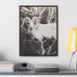 Yellowstone Big Horn Sheep Gallery Canvas Wraps Vertical Frame 18″ x 24″ Premium Gallery Wraps (1.25″) Walnut