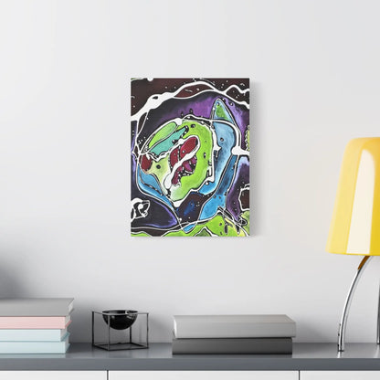 Alien Satin Canvas, Stretched