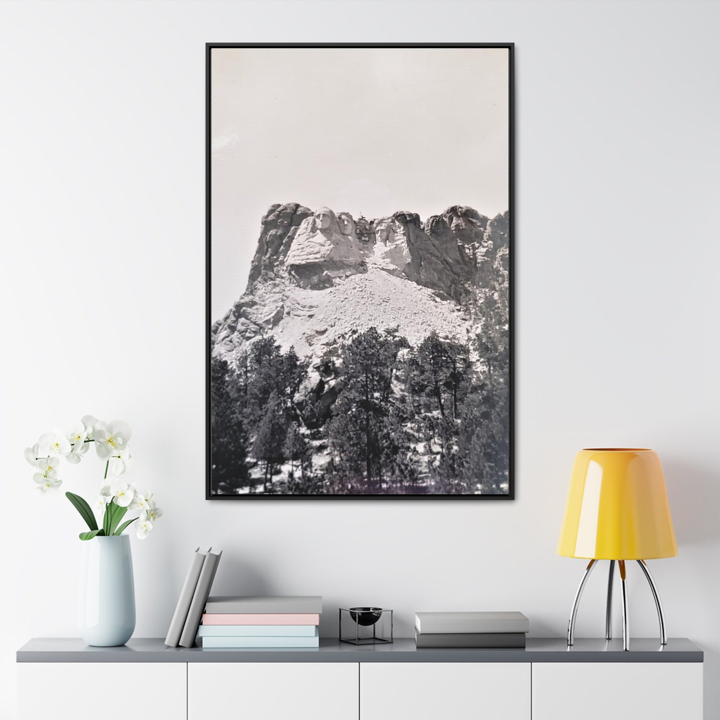 Black Hills Mount Rushmore Gallery Canvas Wraps, Vertical Frame