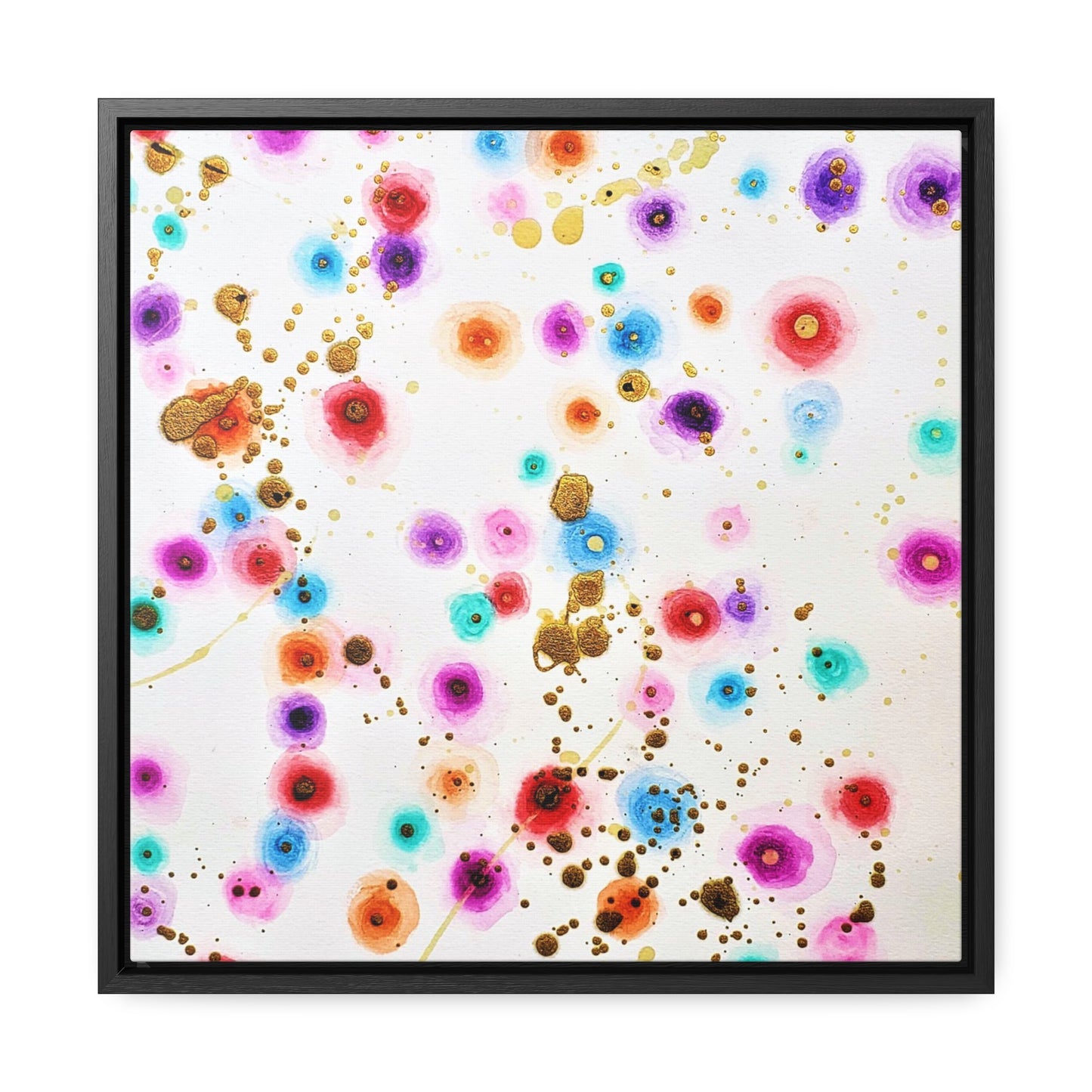 Bloom Gallery Canvas Wraps, Square Frame