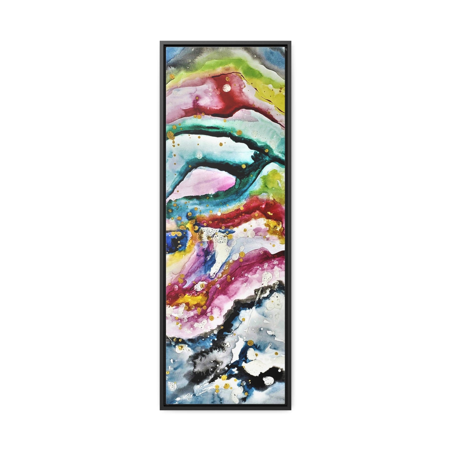 Cosmic Face Gallery Canvas Wraps, Vertical Frame