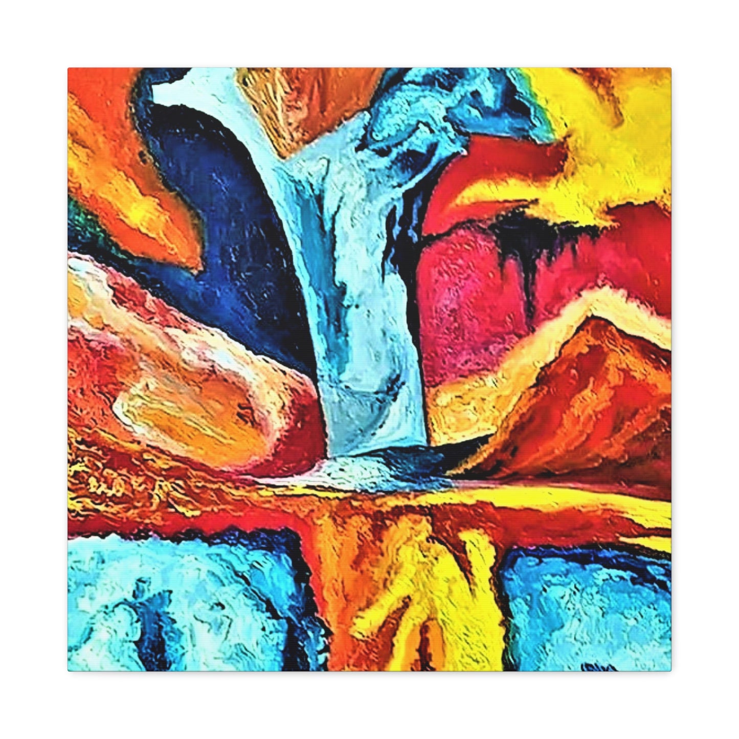 Pele Canvas Gallery Wraps 24″ x 24″ 1.25"