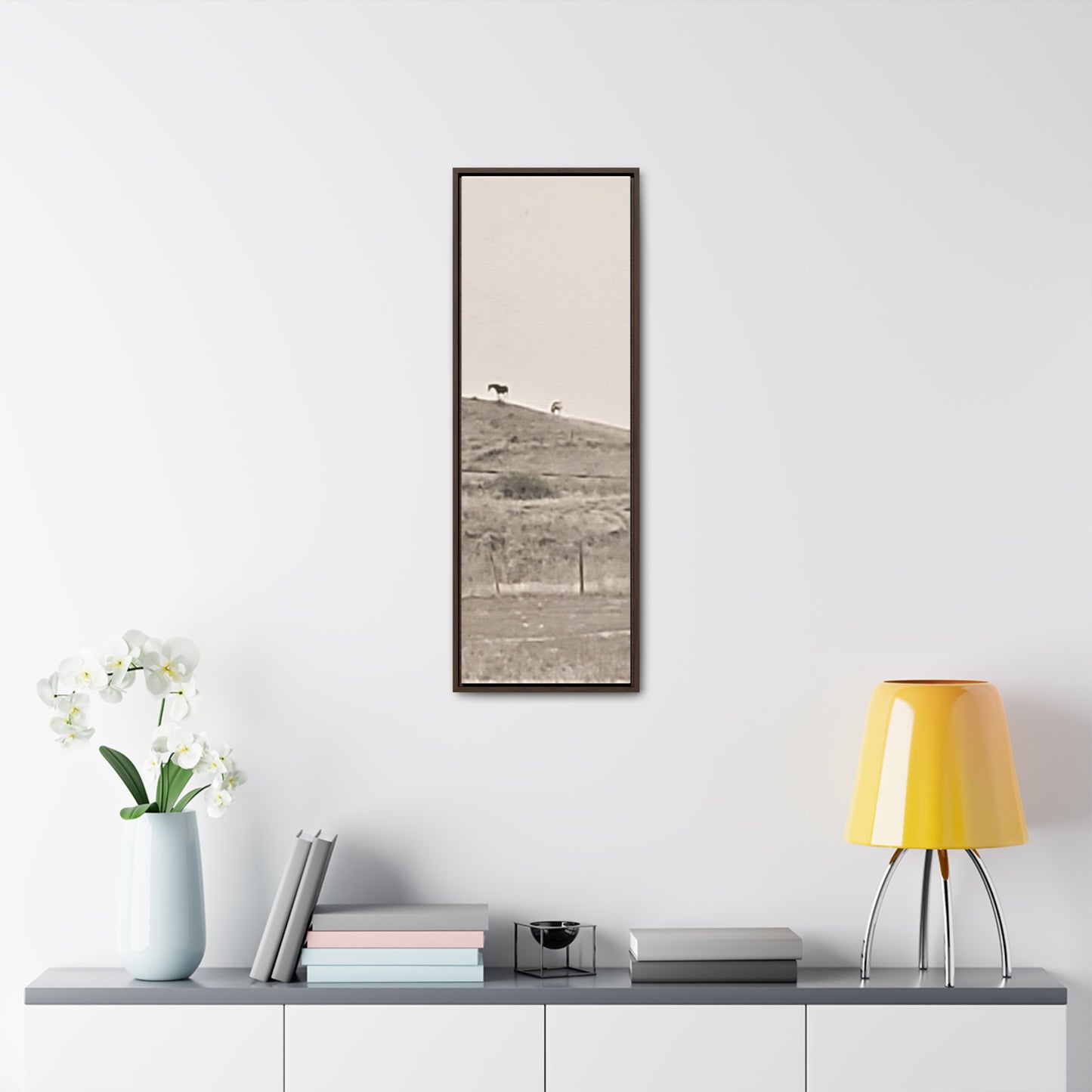 Outside Philip South Dakota Gallery Canvas Wraps, Vertical Frame