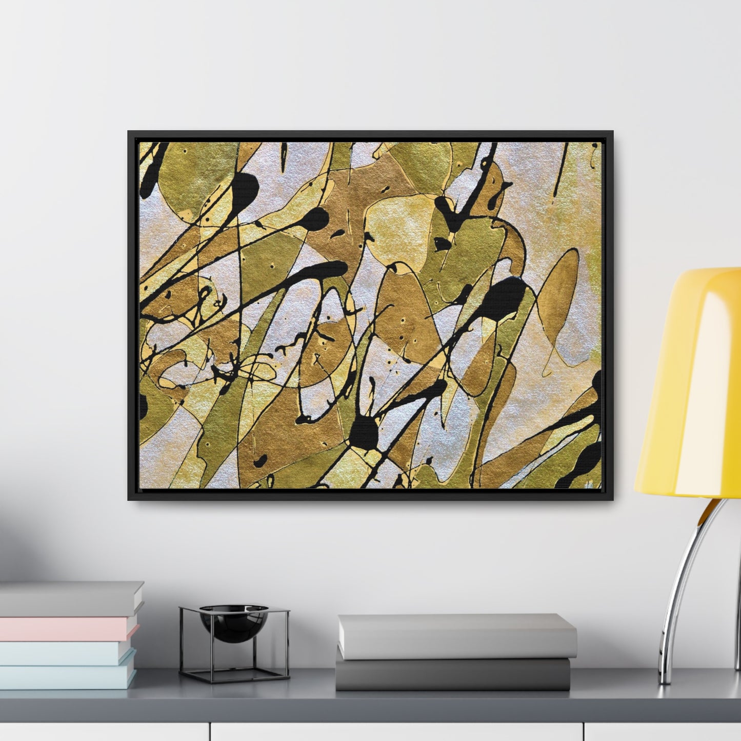 Gold Rush Gallery Canvas Wraps, Horizontal Frame