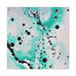 Teal Burst Canvas Gallery Wraps 20″ x 20″ 1.25"