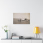 Army Pursuit Plane Ames Airport 1939 Canvas Gallery Wraps 30" x 20" 1.25"