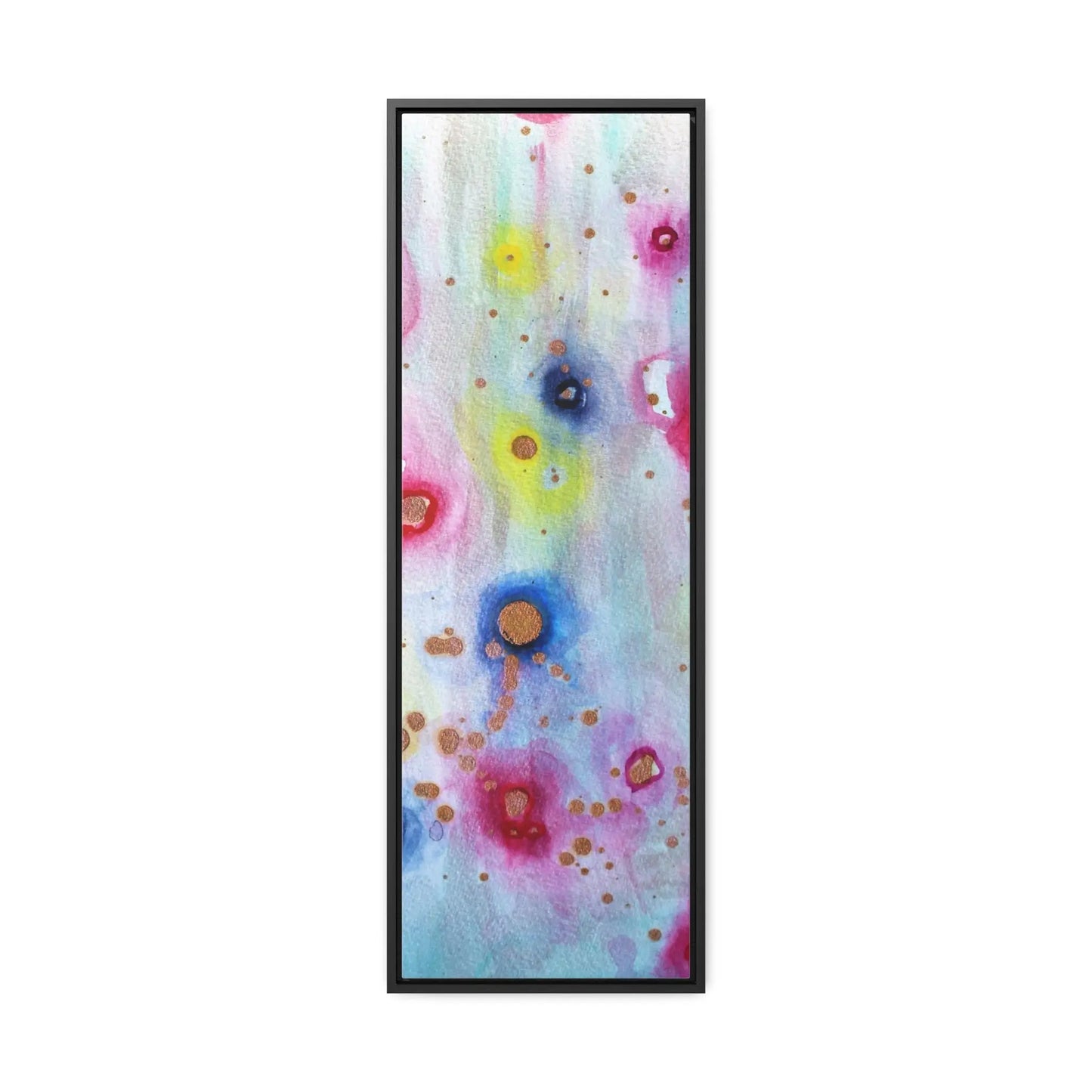 Raining Blooms Gallery Canvas Wraps, Vertical Frame 12″ x 36″ Premium Gallery Wraps (1.25″)