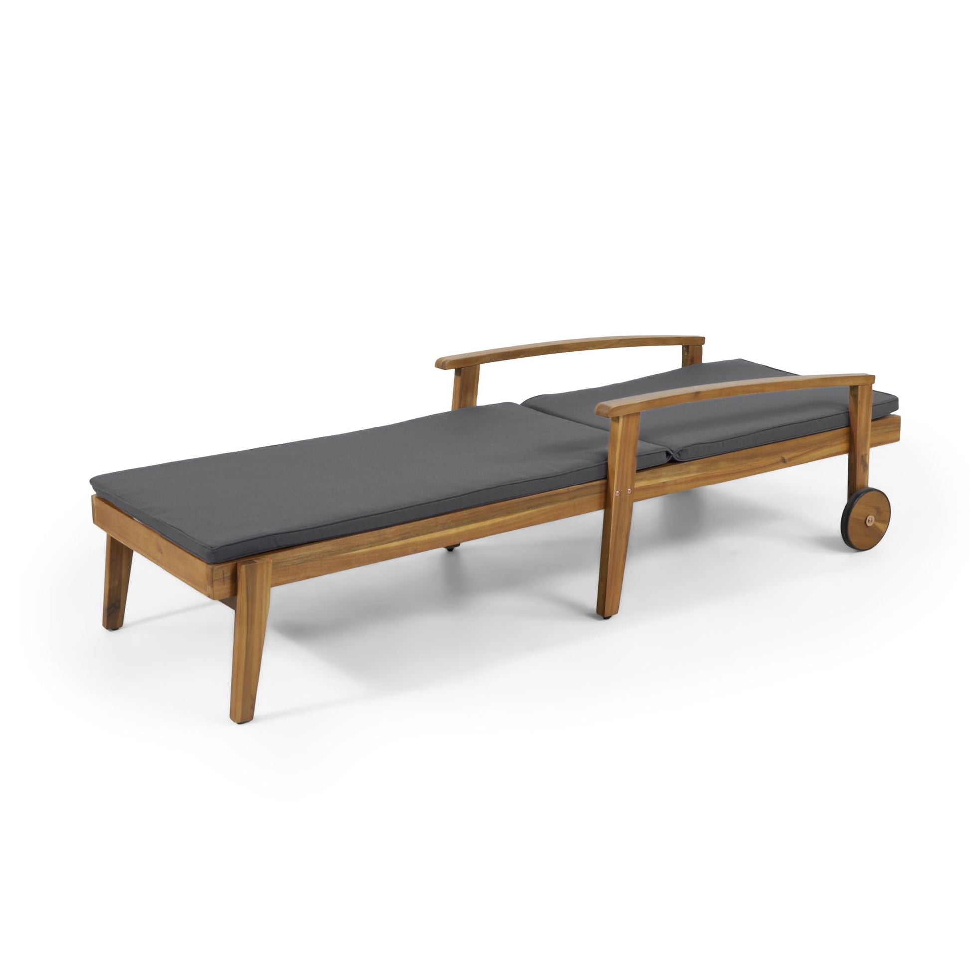 Jason - Chaise Lounge Adjustable Acacia Wood Outdoor Furniture- Unique Piece Furniture- {{Product type}}