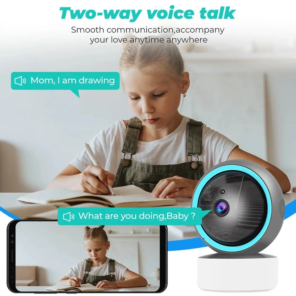 1080P WiFi Two Way Surveillance Automatic Tracking