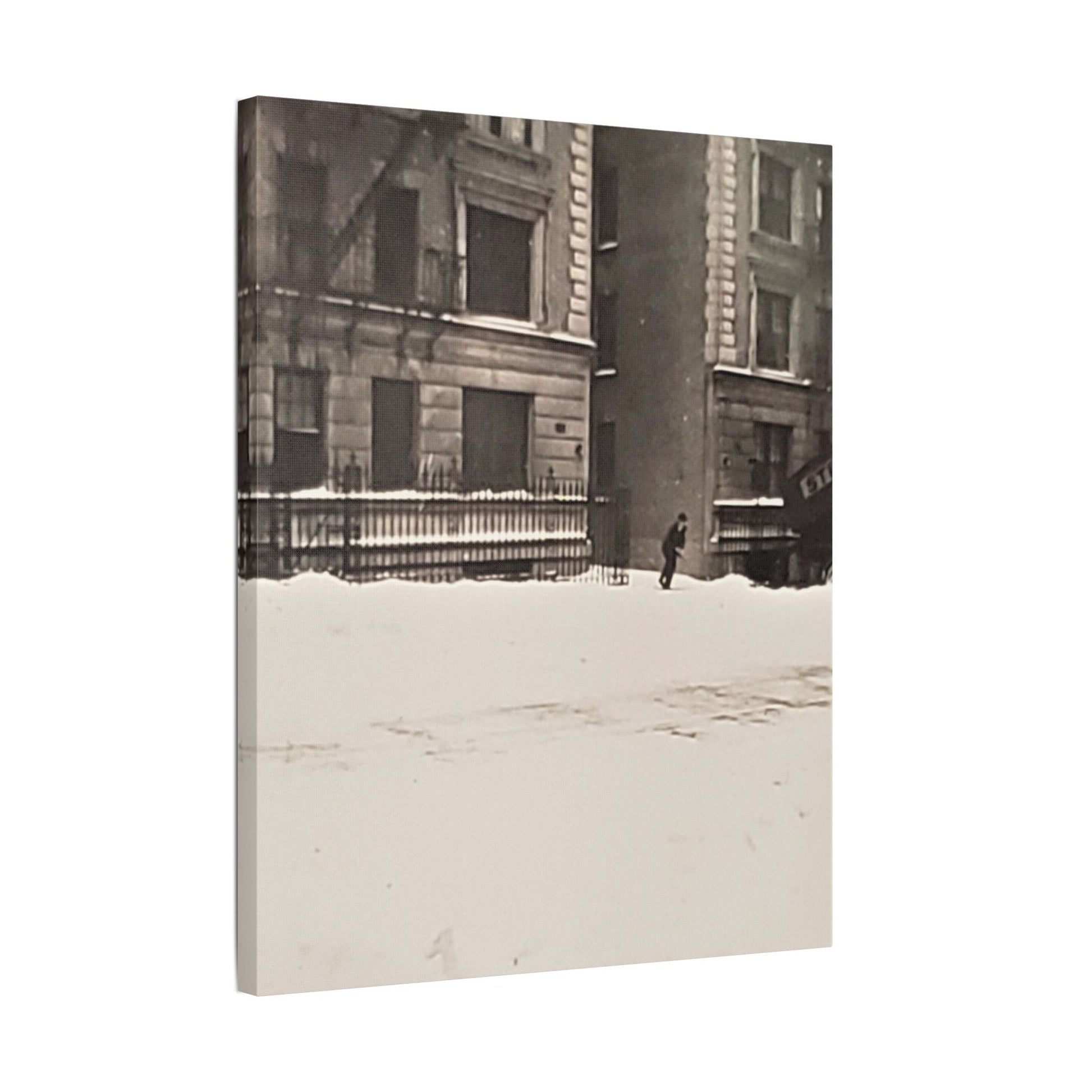 430 W 119th St New York Satin Canvas Stretched