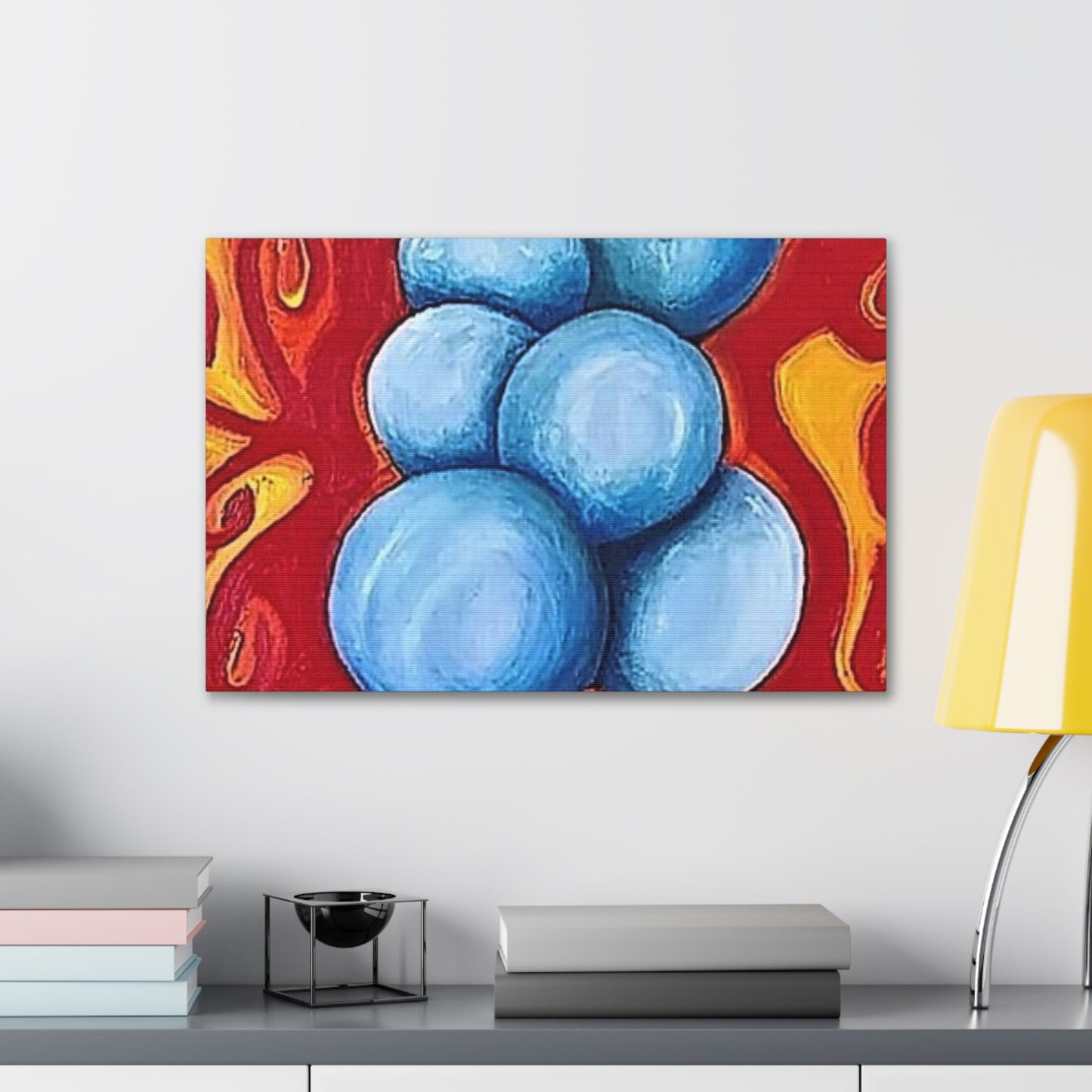 Blue Balls Canvas Gallery Wraps