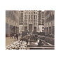 Rockefeller Plaza Satin Canvas Stretched 30" x 24" (Horizontal) 1.5"