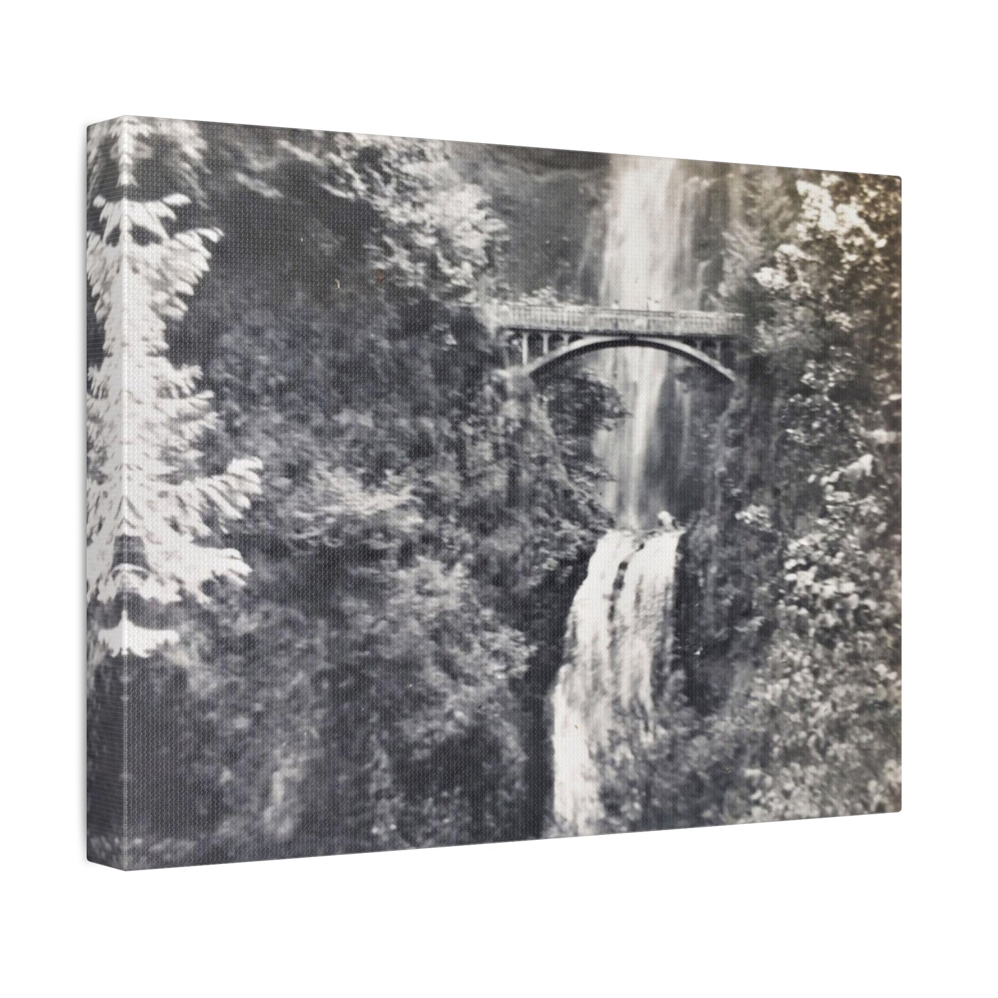 Multnomah Falls Oregon Stretched Canvas