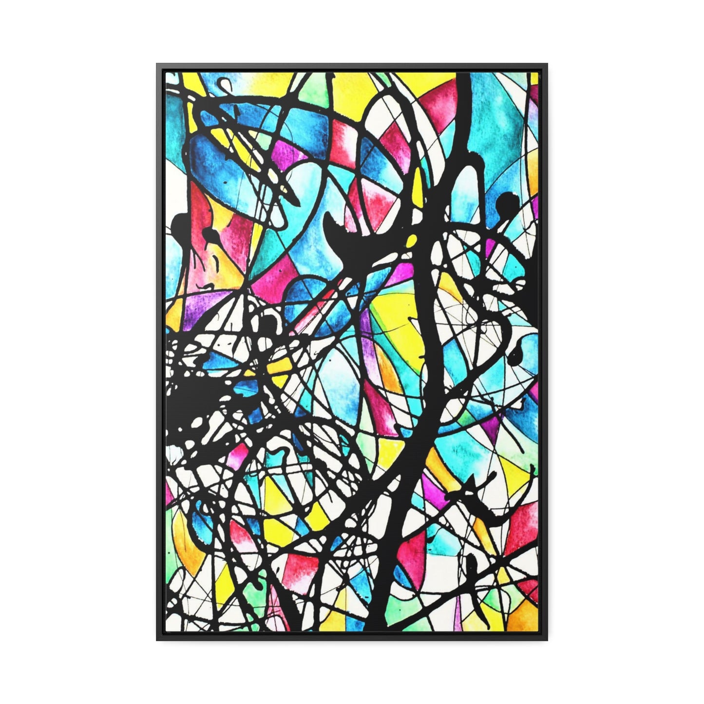 Kaleidoscope Gallery Canvas Wraps, Vertical Frame