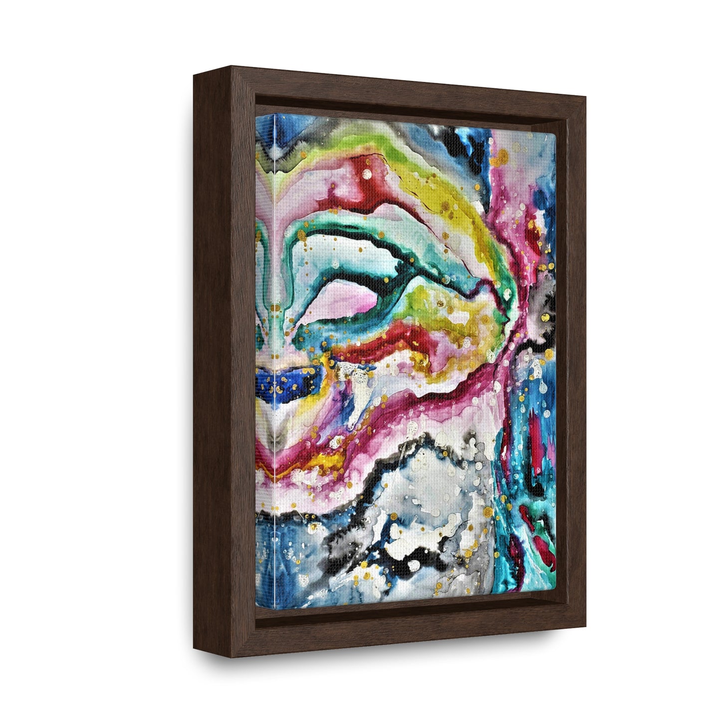 Cosmic Face Gallery Canvas Wraps, Vertical Frame