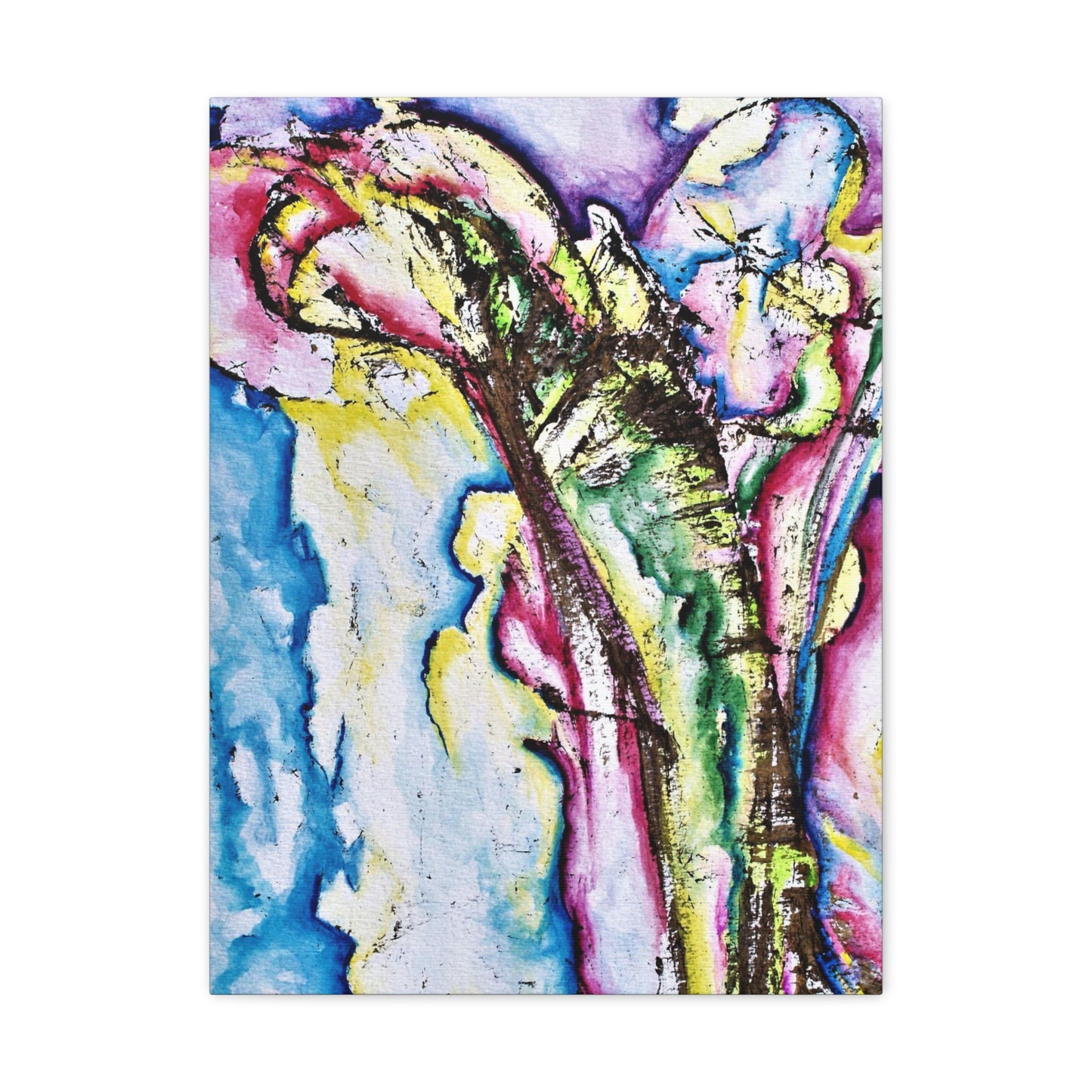 Calla Lilies Canvas Gallery Wraps