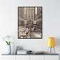 Rockefeller Plaza Gallery Canvas Wraps Vertical Frame 30″ x 40″ Premium Gallery Wraps (1.25″) Black