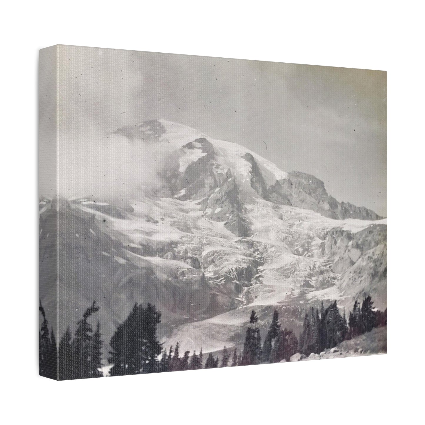 Mount Rainier Stretched Canvas