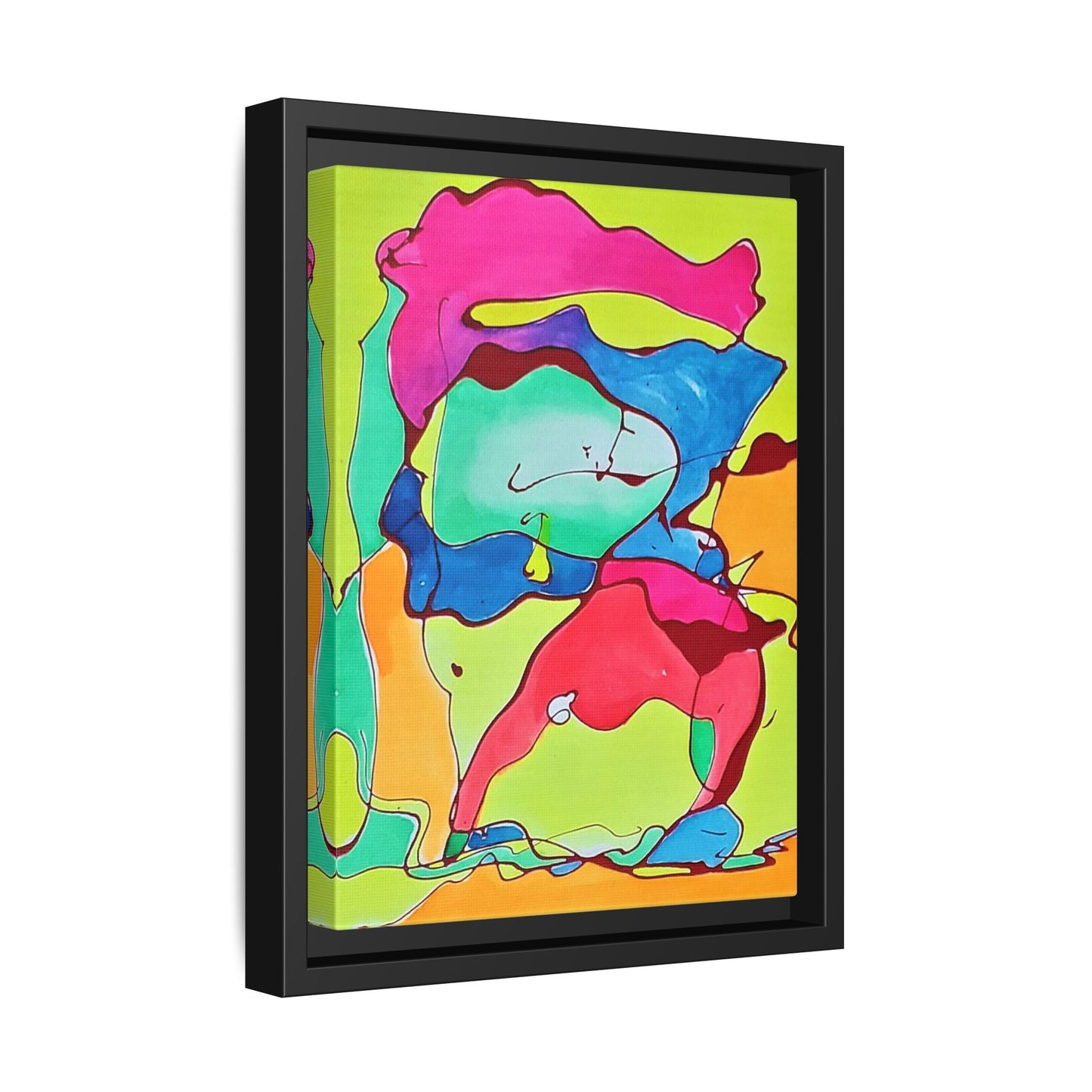 Kool Kid Matte Canvas Framed - Kia Day Design