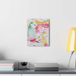 Abstract Face Canvas Gallery Wraps - Kia Day Design
