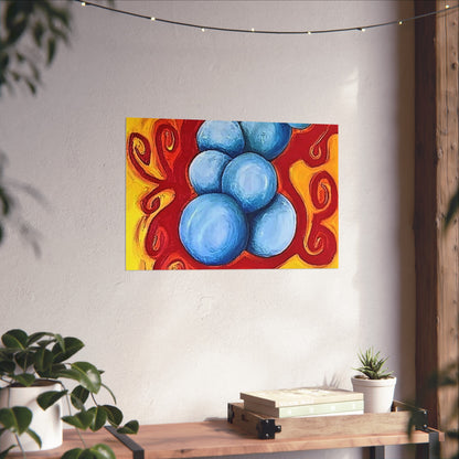 Blue Balls Fine Art Posters