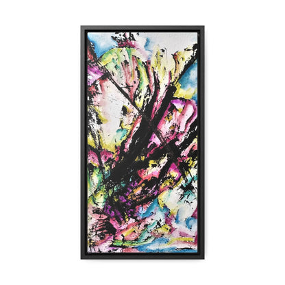 Kitty In Space Gallery Canvas Wraps, Vertical Frame 10″ x 20″ Premium Gallery Wraps (1.25″)