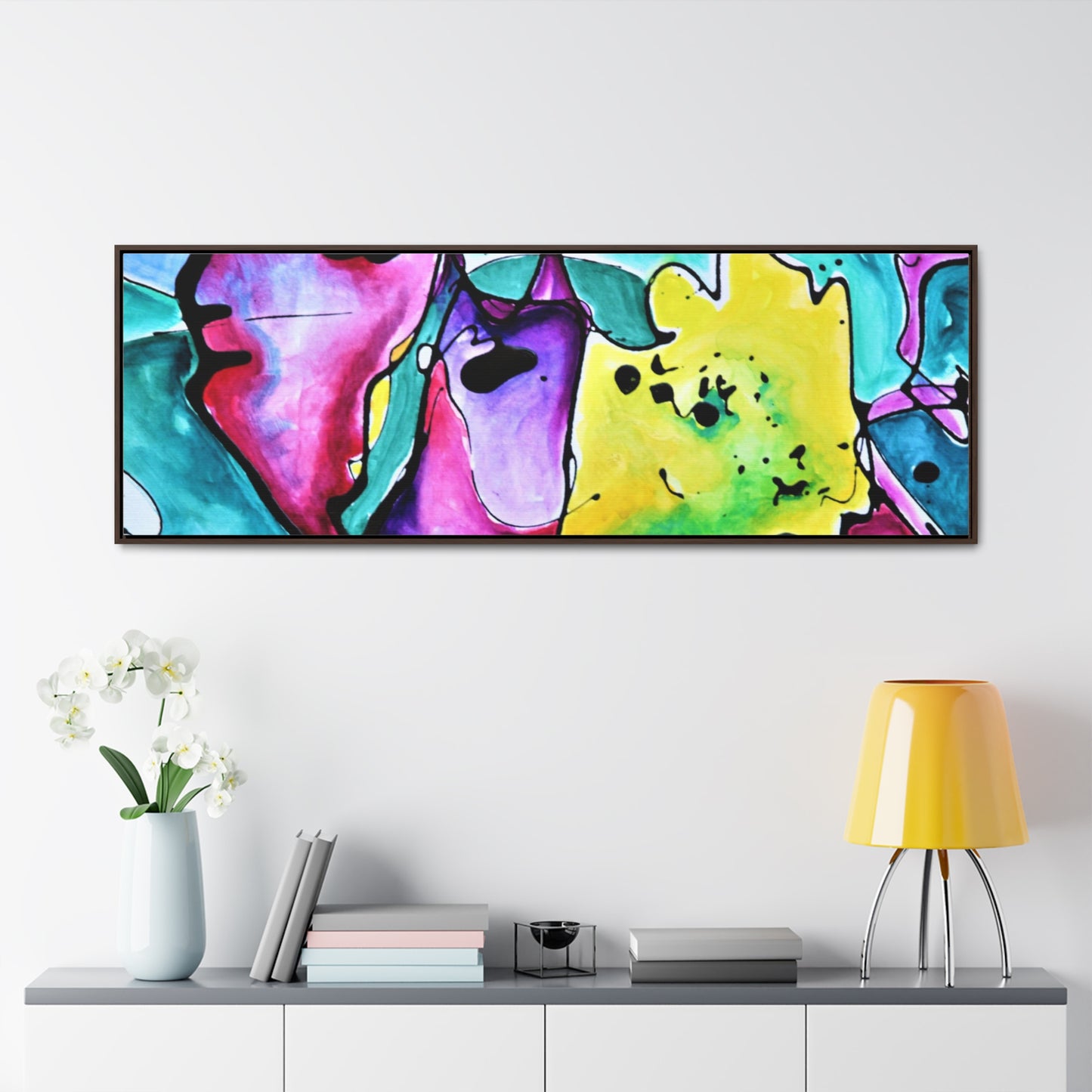 Cat Dog Gallery Canvas Wraps, Horizontal Frame