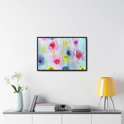 Raining Blooms Gallery Canvas Wraps, Horizontal Frame