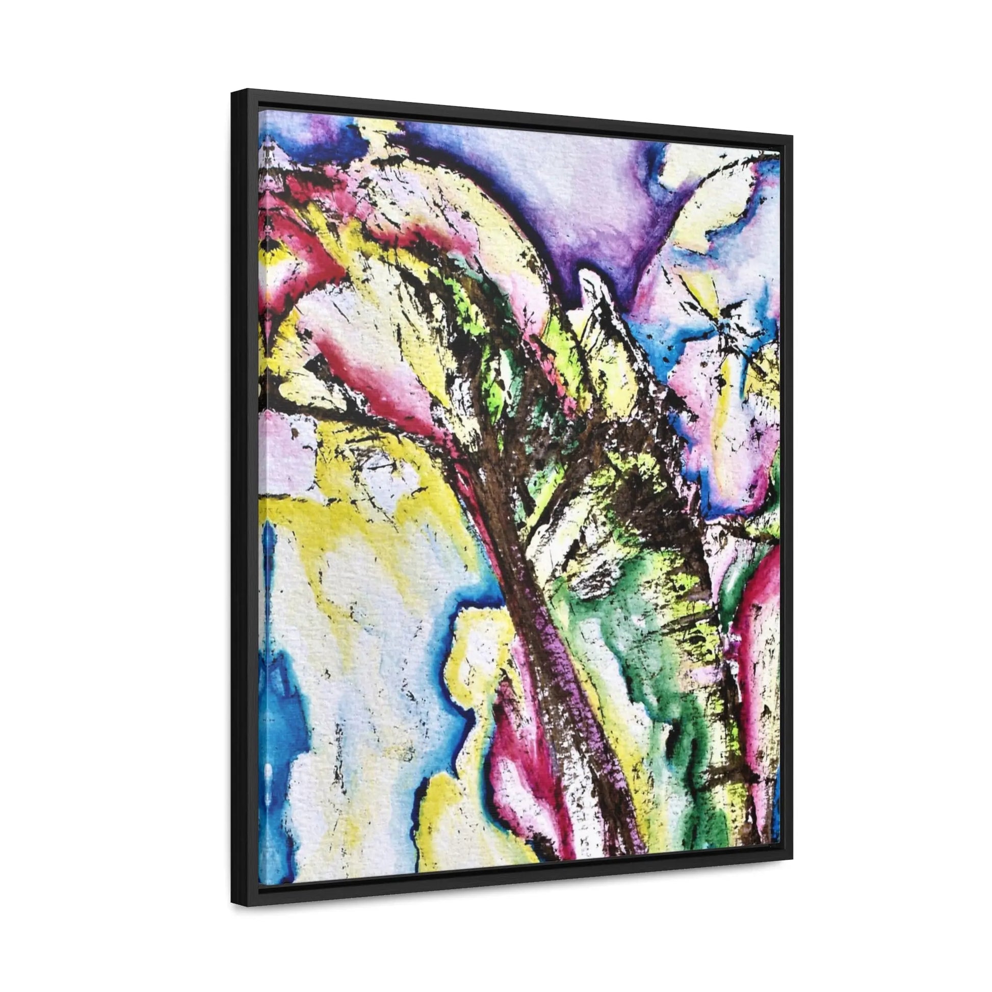 Calla Lilies Gallery Canvas Wraps, Vertical Frame