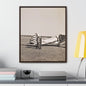 Army Pursuit Plane Ames Airport 1939 Gallery Canvas Wraps Vertical Frame 20″ x 24″ Premium Gallery Wraps (1.25″) Walnut