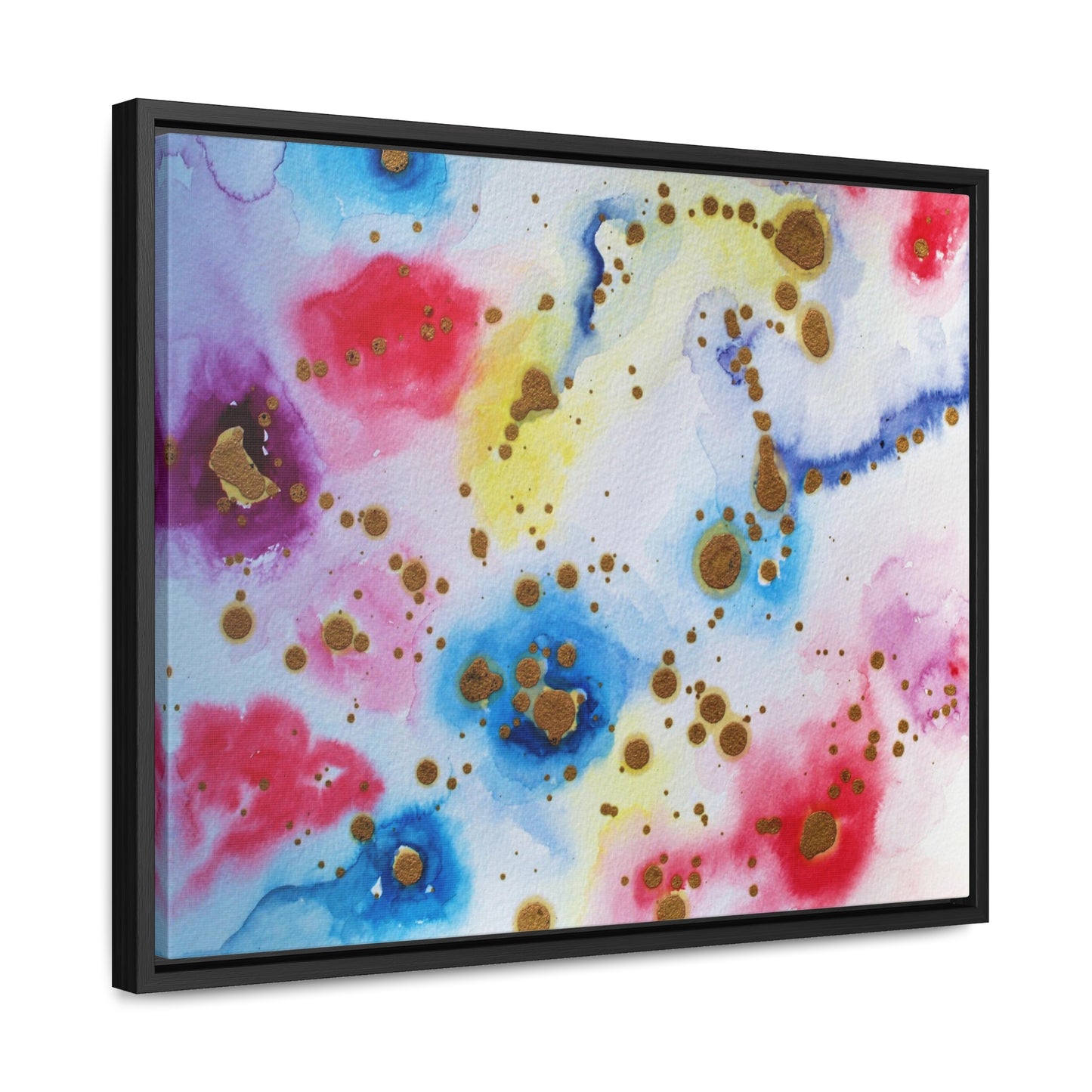 Purple Swirl Gallery Canvas Wraps, Horizontal Frame