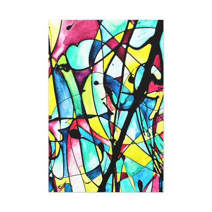 Alien Lady Canvas Gallery Wraps 32″ x 48″ 1.25"